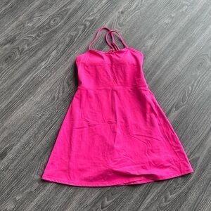 Pink athlesiure dress